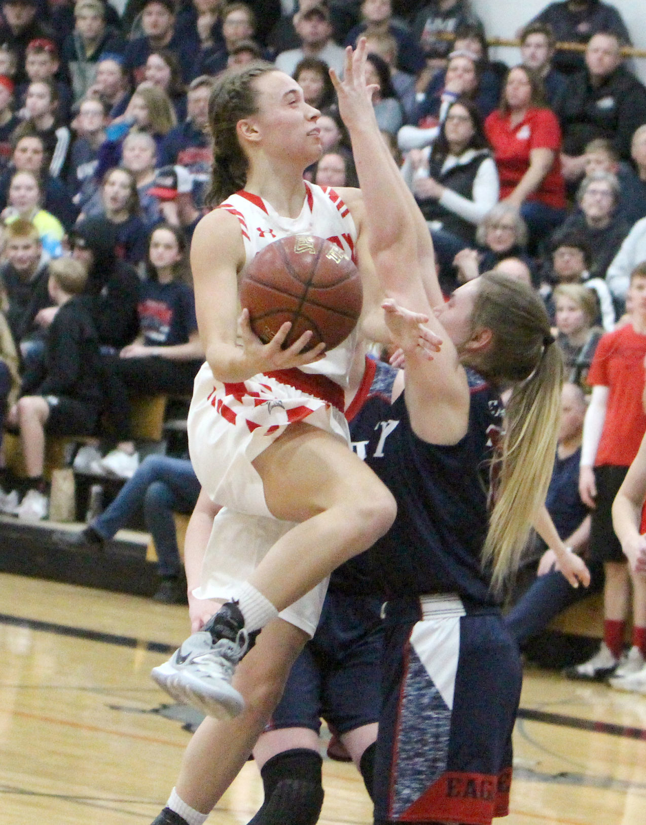 Colfax girls basketball vs Unity at Chetek-Weyerhaeuser 3-5-20